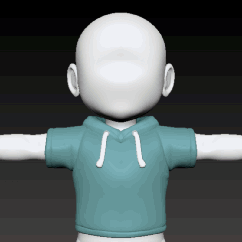 Various top clothing items